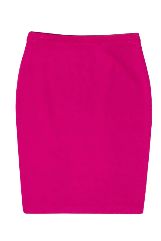 Special Offer – Act Fast!Special Offer – Act Fast!Nicole Miller - Magenta Pink Knit Skirt Sz M