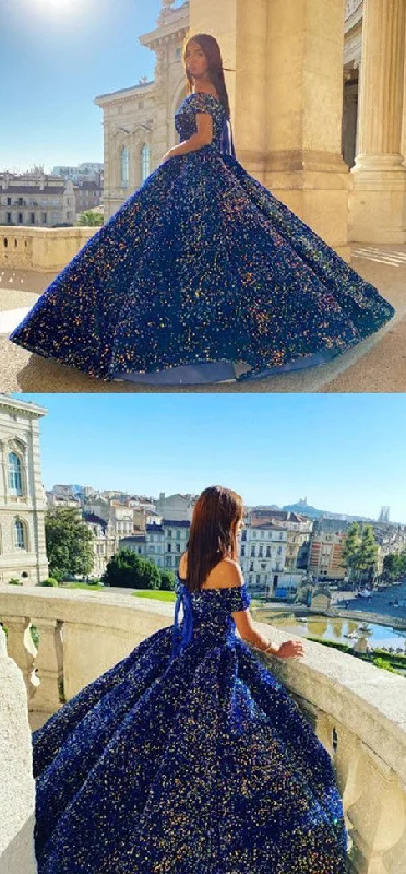 Flash Sale – Act Fast!Flash Sale – Act Fast!Off The Shoulder Ball Gown Prom Dress, Royal Blue Prom Dress cg20198 Flash Sale – Act Fast!Flash Sale – Act Fast!Off The Shoulder Ball Gown Prom Dress, Royal Blue Prom Dress cg20198