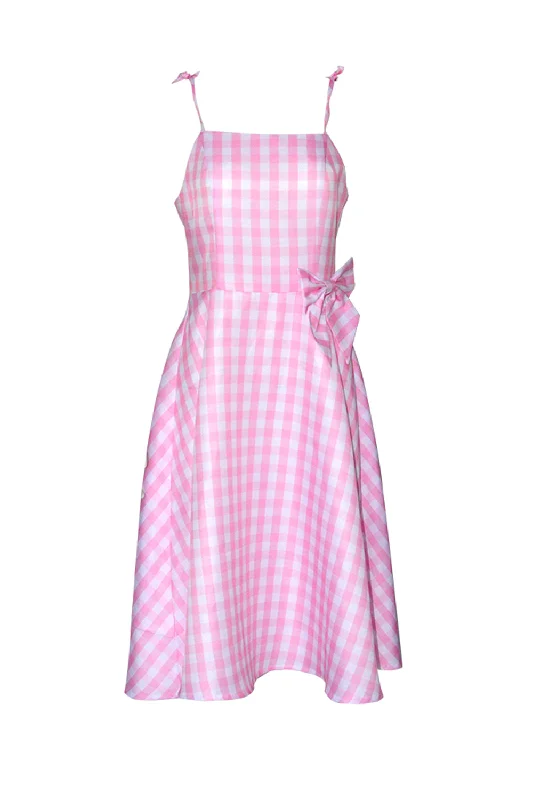 Must-Have Deals Inside!Must-Have Deals Inside!Pink Plaid Pin Up 1950s Dress Accessory Set Must-Have Deals Inside!Must-Have Deals Inside!Pink Plaid Pin Up 1950s Dress Accessory Set