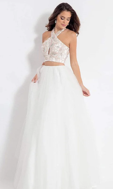 Don’t Wait – Deals Won’t Last!Don’t Wait – Deals Won’t Last!Rachel Allan - Two Piece Floral Halter Ballgown 6155 - 1 pc White/Rose/Gold In Size 4 Available Don’t Wait – Deals Won’t Last!Don’t Wait – Deals Won’t Last!Rachel Allan - Two Piece Floral Halter Ballgown 6155 - 1 pc White/Rose/Gold In Size 4 Available