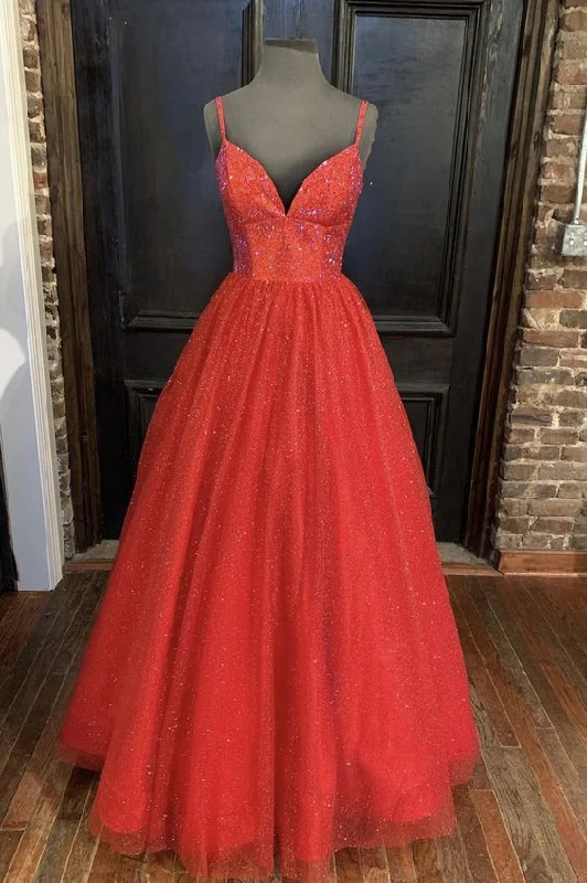 Huge Price Cuts Await!Huge Price Cuts Await!Red tulle beads long A line prom dress evening dress cg20362 Huge Price Cuts Await!Huge Price Cuts Await!Red tulle beads long A line prom dress evening dress cg20362