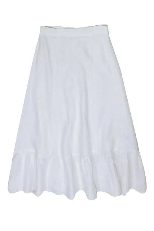 Great Deals, Just for You!Great Deals, Just for You!Reformation - White Linen Midi Skirt Sz 6 Great Deals, Just for You!Great Deals, Just for You!Reformation - White Linen Midi Skirt Sz 6