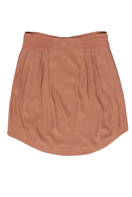 Limited Deals, Unlimited Savings!Limited Deals, Unlimited Savings!See by Chloe - Camel Mini Skirt w/ Curved Hem Sz 6 Limited Deals, Unlimited Savings!Limited Deals, Unlimited Savings!See by Chloe - Camel Mini Skirt w/ Curved Hem Sz 6