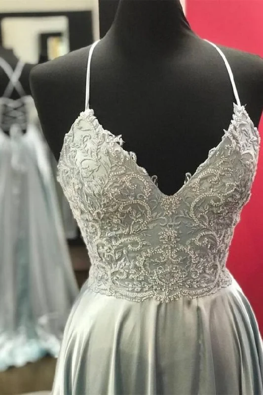 Save More Than Ever!Save More Than Ever!Silver Long Formal Dress Long Prom Dress cg20366 Save More Than Ever!Save More Than Ever!Silver Long Formal Dress Long Prom Dress cg20366