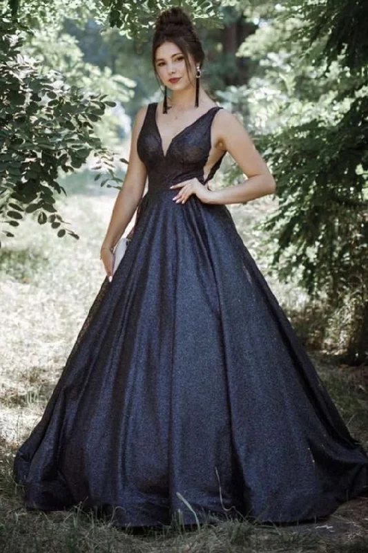 Sale Alert – Get Ready to Shop!Sale Alert – Get Ready to Shop!Sparkly Black Ball Gown Prom Dresses Plunge V Neck cg19212 Sale Alert – Get Ready to Shop!Sale Alert – Get Ready to Shop!Sparkly Black Ball Gown Prom Dresses Plunge V Neck cg19212