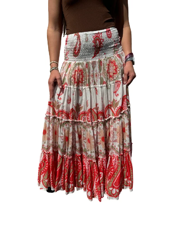 Today’s Deals, Tomorrow’s Regrets!Today’s Deals, Tomorrow’s Regrets!Super Thrills Maxi Skirt In Red Sage Combo Today’s Deals, Tomorrow’s Regrets!Today’s Deals, Tomorrow’s Regrets!Super Thrills Maxi Skirt In Red Sage Combo