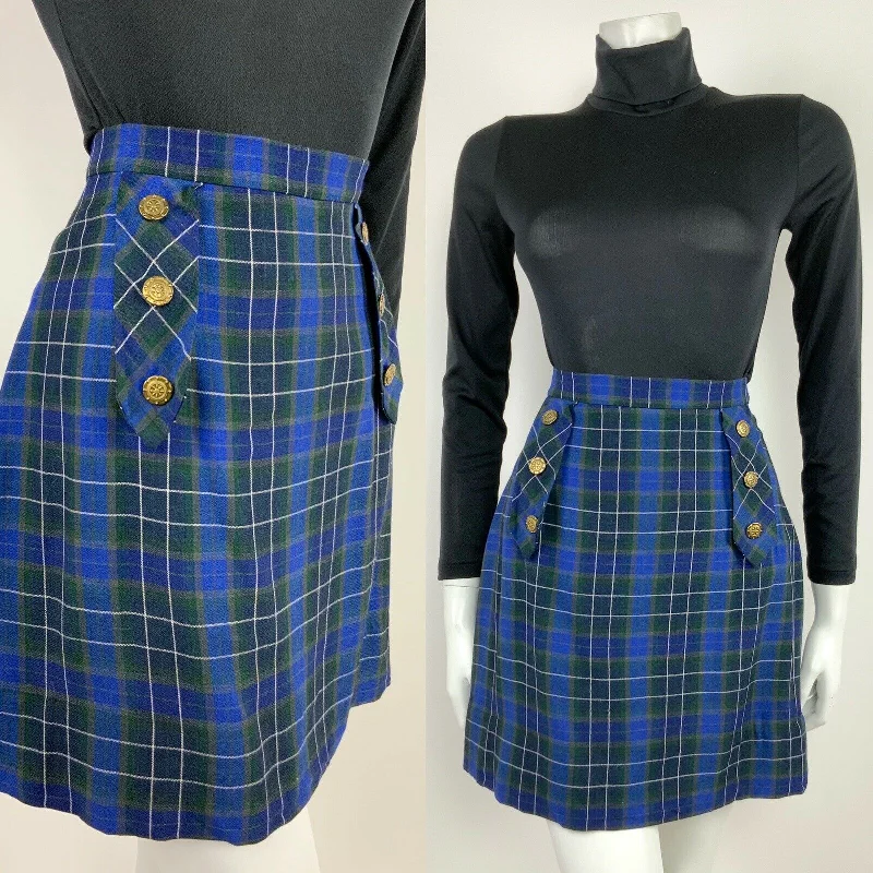 Today Only – Don’t Miss It!Today Only – Don’t Miss It!VINTAGE 60s 70s BLUE GREEN WHITE TARTAN PLAID NAUTICAL A-LINE SHORT SKIRT 10 Today Only – Don’t Miss It!Today Only – Don’t Miss It!VINTAGE 60s 70s BLUE GREEN WHITE TARTAN PLAID NAUTICAL A-LINE SHORT SKIRT 10