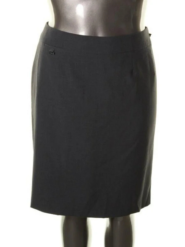 Limited Stock Available!Limited Stock Available!Womens Heathered Lined Pencil Skirt Limited Stock Available!Limited Stock Available!Womens Heathered Lined Pencil Skirt