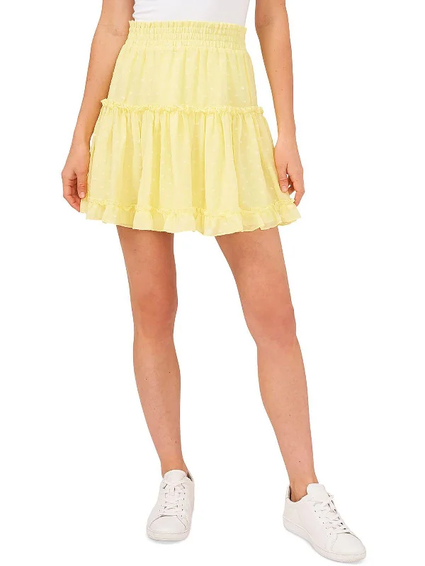 Save Up to 50% Off!Save Up to 50% Off!Womens Smocked Short Mini Skirt