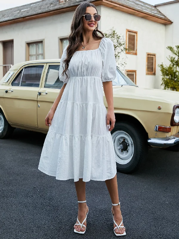 Biggest Sale of the Season!Biggest Sale of the Season!KittenAlarm - Floral Puff Sleeve Flare Hem Dress Biggest Sale of the Season!Biggest Sale of the Season!KittenAlarm - Floral Puff Sleeve Flare Hem Dress