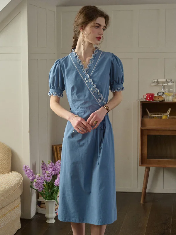 Seasonal Sale – Shop Now!Seasonal Sale – Shop Now!Alivia Wave Contrast Floral Embroidery V Neck Puff Sleeve Cotton Tea Dress Seasonal Sale – Shop Now!Seasonal Sale – Shop Now!Alivia Wave Contrast Floral Embroidery V Neck Puff Sleeve Cotton Tea Dress