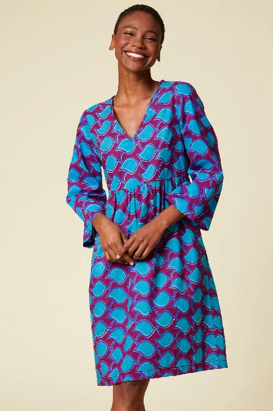 Instant Savings Await!Instant Savings Await!Aspiga Africa Zaidi Dress New | Purple/Blue Instant Savings Await!Instant Savings Await!Aspiga Africa Zaidi Dress New | Purple/Blue