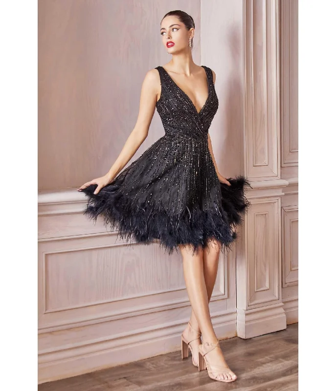 Shop the Hottest Deals!Shop the Hottest Deals!Cinderella Divine Black Rhinestone & Feather Hem Bridesmaid Cocktail Dress Shop the Hottest Deals!Shop the Hottest Deals!Cinderella Divine Black Rhinestone & Feather Hem Bridesmaid Cocktail Dress