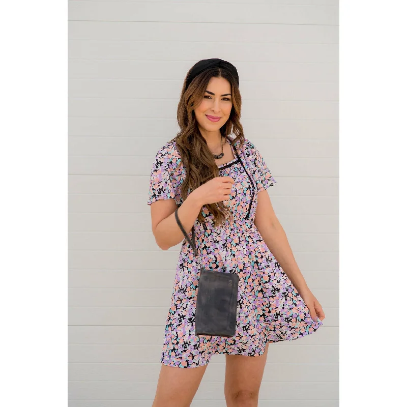 Save Money, Shop Happy!Save Money, Shop Happy!Embroidery Accented Floral Tie Back Dress Save Money, Shop Happy!Save Money, Shop Happy!Embroidery Accented Floral Tie Back Dress