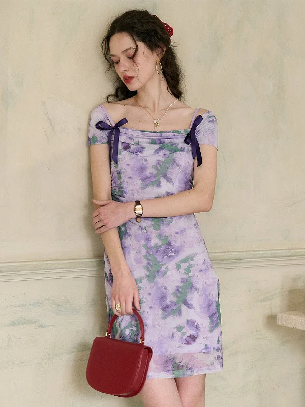 Snag the Best Prices Now!Snag the Best Prices Now!【Black Friday】Jacqueline Floral Print Off-The-Shoulder Contrast Bow Slip Dress Snag the Best Prices Now!Snag the Best Prices Now!【Black Friday】Jacqueline Floral Print Off-The-Shoulder Contrast Bow Slip Dress