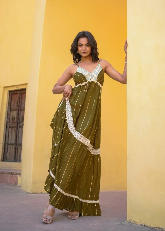 Buy More, Save More!Buy More, Save More!Kyra Dress Military Green