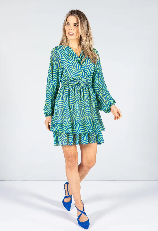 Mega Sale Happening Now!Mega Sale Happening Now!Layered Hemline Dress-1