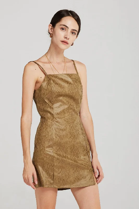 Incredible Savings Inside!Incredible Savings Inside!Leah Cami Dress in Snake Print Incredible Savings Inside!Incredible Savings Inside!Leah Cami Dress in Snake Print