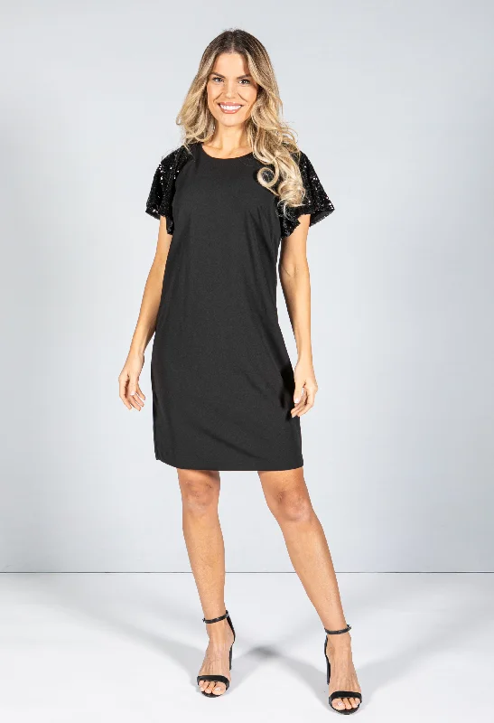 Limited Time Offer!Limited Time Offer!Short Sequin Detail Dress