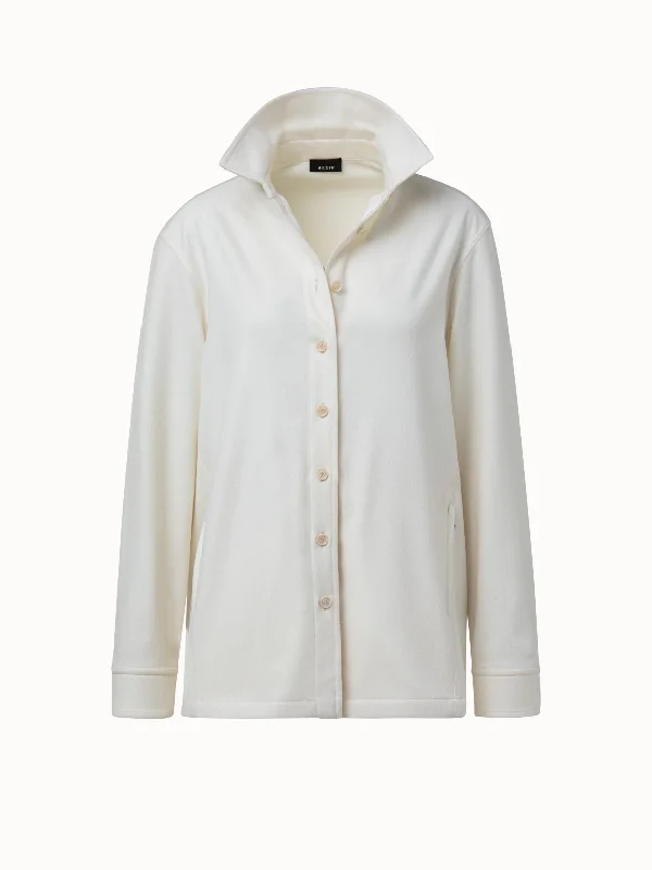 The Best Sale of the Year!The Best Sale of the Year!Cashmere Blouse Jacket Slightly Oversized