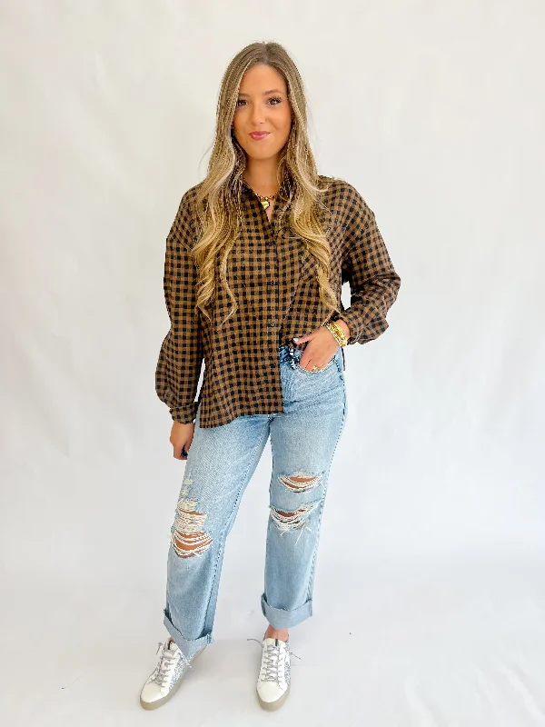 Shop the Hottest Deals!Shop the Hottest Deals!Common Sense  Gingham Top