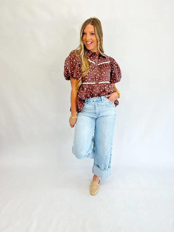 Your Shopping Spree Starts Here!Your Shopping Spree Starts Here![Entro] Country Chic Top