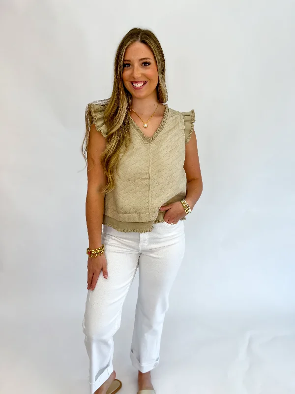 Save More with Every Purchase!Save More with Every Purchase!Kimberly Ruffle Vest Top