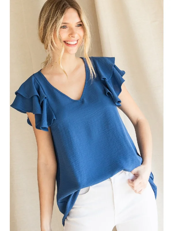 Find the Best Deals Here!Find the Best Deals Here!Make Me Flutter Blouse
