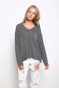 Shop Now and Save!Shop Now and Save!Mix Media Long Sleeve Top