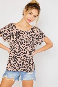 Exclusive Deals Just for You!Exclusive Deals Just for You!Pastel Leopard Dolman Top