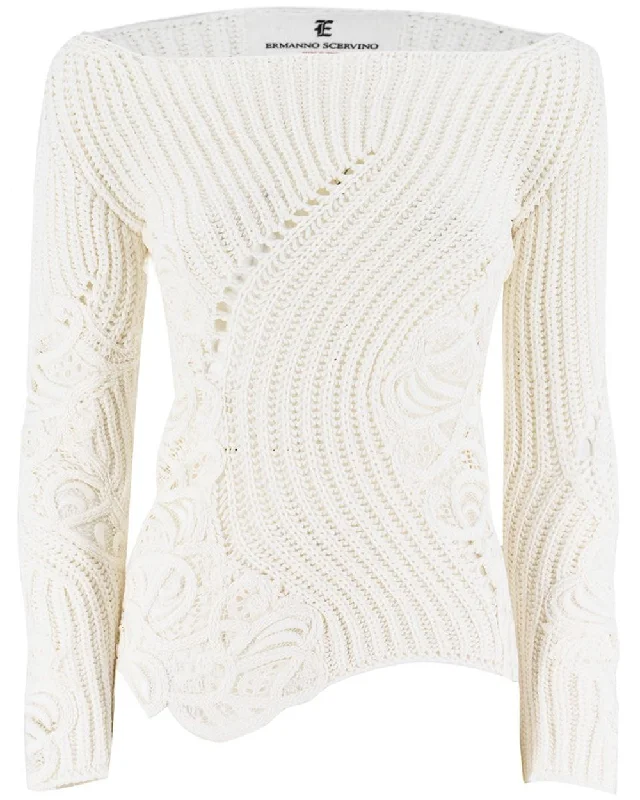 Stock Up and Save!Stock Up and Save!Snow White Off The Shoulder Knit Blouse