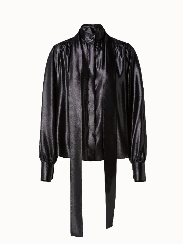 Get More, Spend Less – Shop Now!Get More, Spend Less – Shop Now!Silk Lamé Blouse