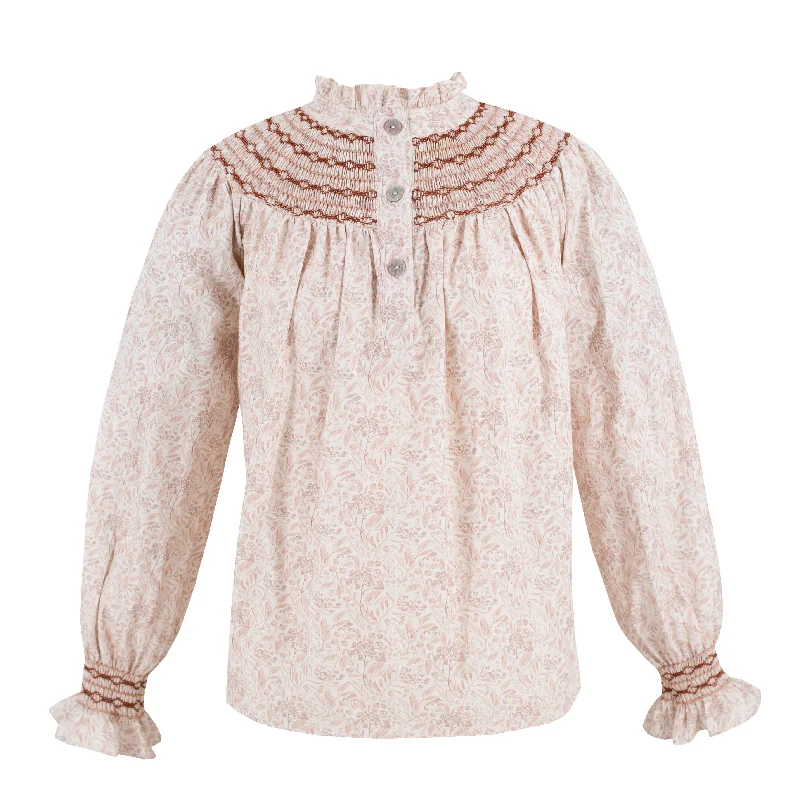 Your Shopping Spree Starts Here!Your Shopping Spree Starts Here!Women’s Louise Shirt - Chinoiserie Pumpkin