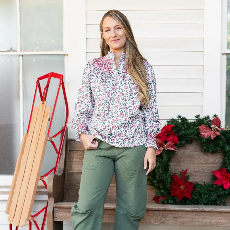 Your Best Deals Are Here!Your Best Deals Are Here!Women’s Louise Shirt - Holly Berry