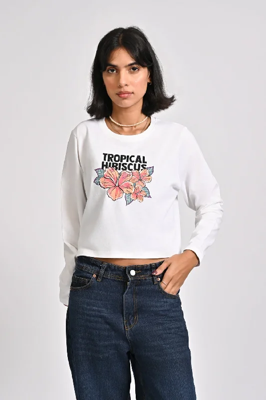 Grab Yours Before It’s Too Late!Grab Yours Before It’s Too Late!CROPPED PRINTED TEE