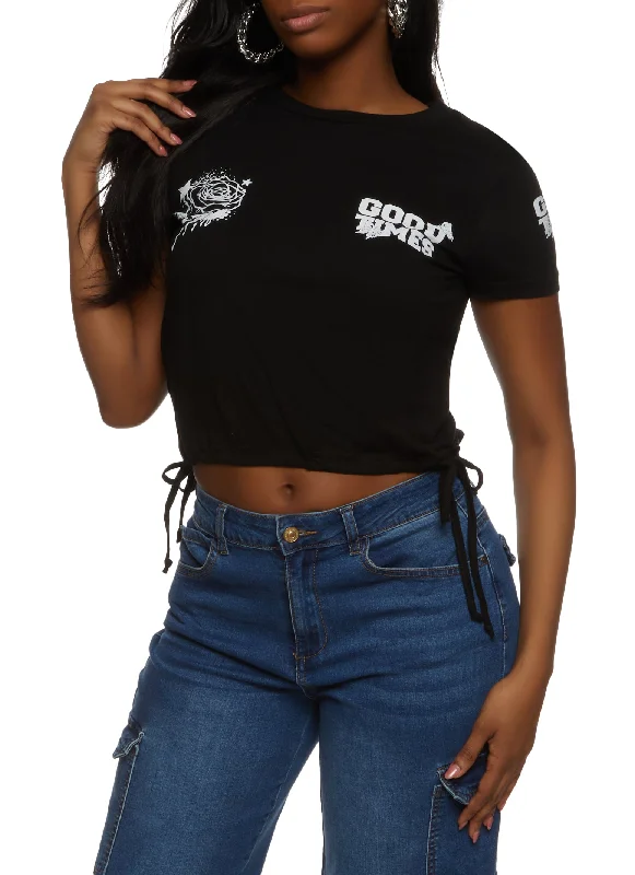 Your Wallet Will Thank You!Your Wallet Will Thank You!Good Times 01 Graphic Cropped Tee