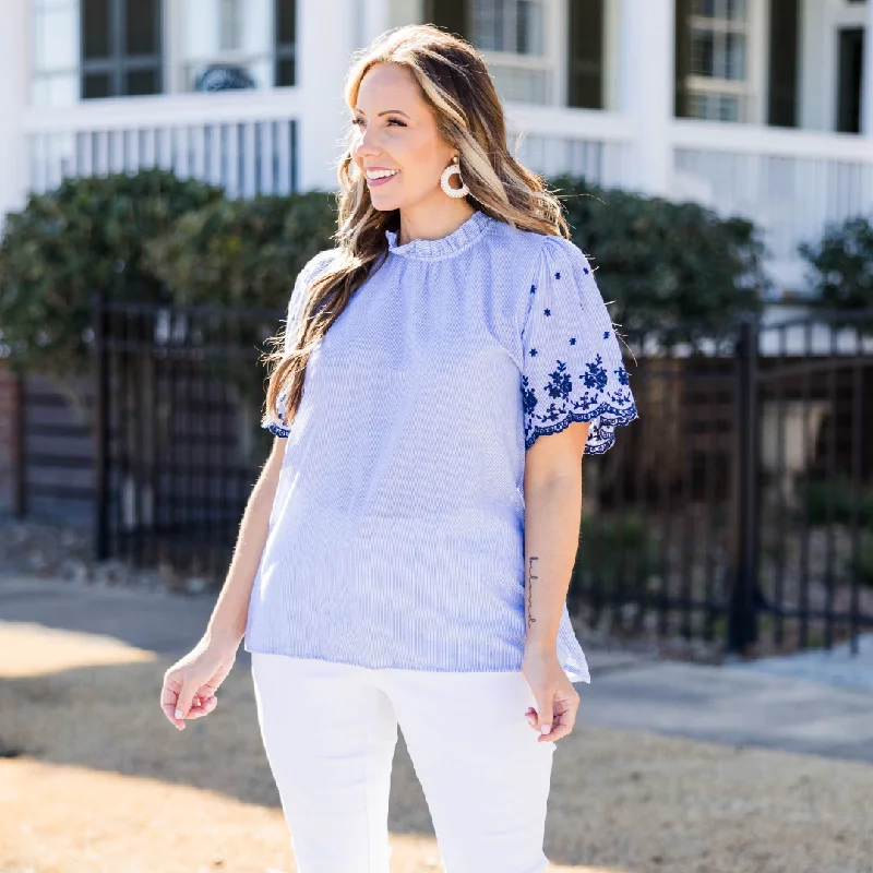 Shop Before It’s Gone!Shop Before It’s Gone!Girly Girl Top, Blue