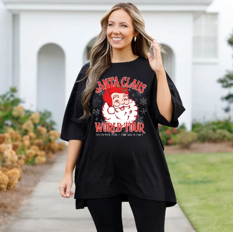 Find Your Perfect Deal Today!Find Your Perfect Deal Today!Santa's World Tour Boyfriend Tee, Black